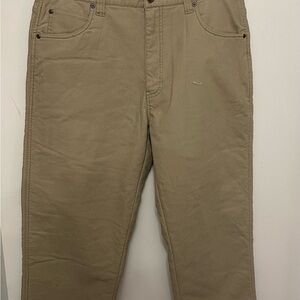 SMITH'S Heavy Duty Workwear Stretch Pants in Tan 36x34